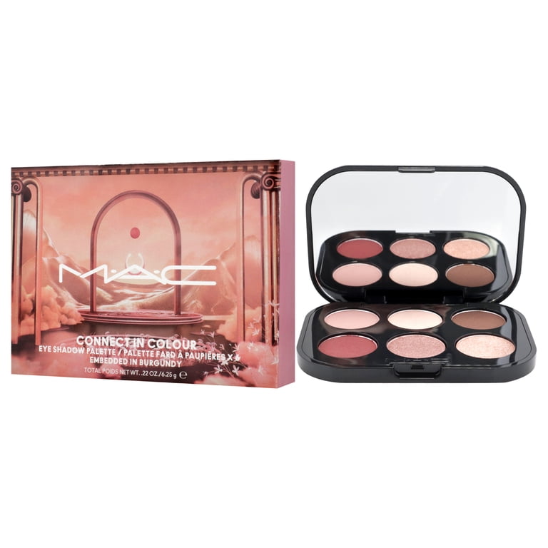MAC Connect In Colour Eye Shadow Palette - Embedded in Burgundy