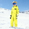 thumbnail image 2 of lnmuld Two Piece Toddler Boys All Weather Ski Suit Windproof Insulated Snowsuit for Winter Outdoor Snowboarding Adventures Size:6-7 Years, 2 of 9