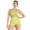 Dark Citron, variant on SlimMe High-Waisted Shaping Boy Shorts - Boys - Male, Medium, Fusion Coral