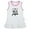 White Sleeveless Dresses #B, variant on I Got it From My Mama or Papa Funny Dresses For Baby, Newborn Babies Skirts, Infant Princess Dress, 0-24M Kids Graphic Clothes (Pink Raglan Dresses, 0-6 Months)