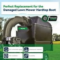 thumbnail image 2 of Lawn Vac Parts for Agri Fab, 44796 Lawn Vacuum Parts for Agri Fab Replacement Parts, Upgraded Lawn Mower Hardtop Boot, 1 Pack, Black (44796), 2 of 7