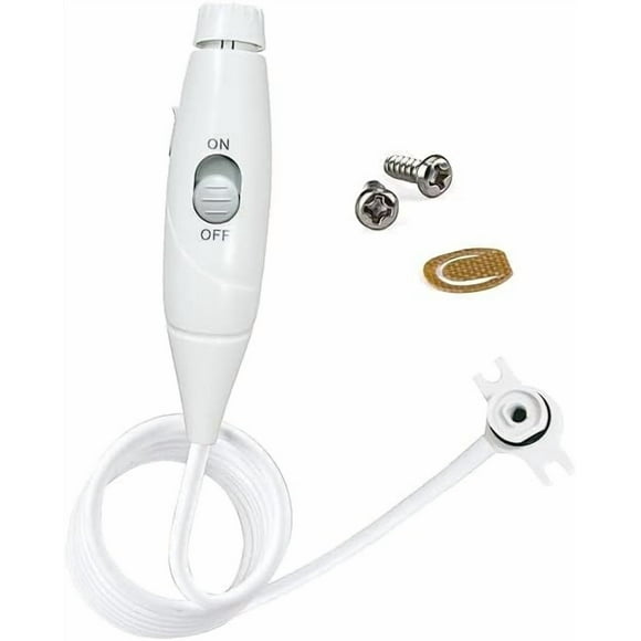 Oral Hygiene Accessories Replacement Hose and Handle Parts Compatible with Waterpik Water Flosser WP-100 WP-300 WP-660 WP-662 WP-670 WP-672 WP-900 (GREY)