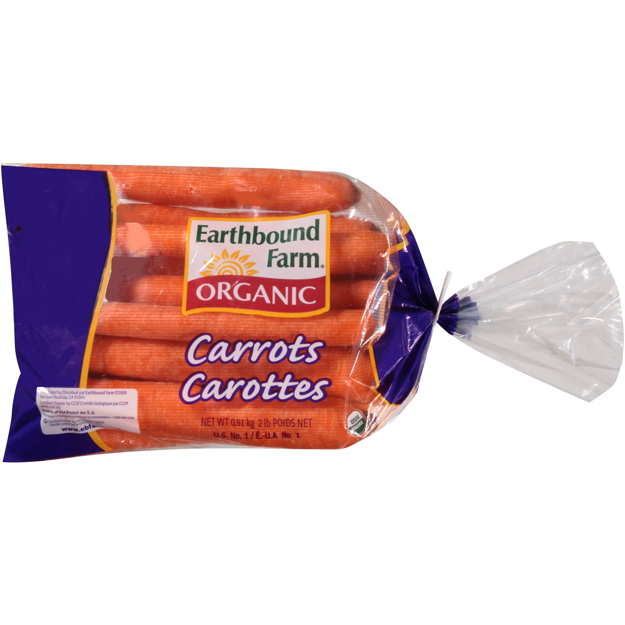Organic Carrots, 2 lb