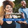 thumbnail image 3 of GNC Lean Shake 25 Meal Replacement Powder, Mixed Berry, 25g Protein, High Fiber, Keto Friendly, Weight Management, 16 Servings, 3 of 7
