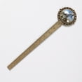 thumbnail image 2 of Cartoons Lace Bookmark in Antique Bronze: a Delightful Gift for Readers and Book Lovers, 2 of 5