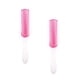 thumbnail image 3 of Qarigey Peine de plástico Tienda Herramientas de barbería Cepillo de masaje de peluquería desmontable Peines desenredantes de 9 filas Rizado Cuidado del cabello blanco rosa, 3 of 6