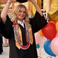thumbnail image 5 of Double Layer Graduation Ribbon Ribbon Belt Honorary Rope Hand Woven Graduation Ribbon Graduation Sash Graduates' Commemorative, 5 of 5