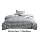 thumbnail image 3 of Fiudx Ofertas relámpago Juegos de ropa de cama para todas las estaciones, juegos de sábanas y fundas de edredón, juegos de sábanas amigables de 3 piezas, a prueba de decoloración, cuidado fácil, 3 of 6