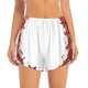 thumbnail image 2 of Balery Winter Christmas Snowflake Pantalones cortos deportivos para mujer con forro y dos bolsillos, elásticos, para entrenamiento, gimnasio, yoga-XX-Large, 2 of 7