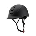 thumbnail image 1 of Almencla Equestrian Helmet Adjustable with Removable Liner Summer Horse Riding Helmet black, 1 of 8