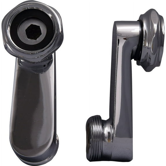 Barclay 4501D-PB Deck Mounted Swivel Arms Polished Brass