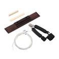 thumbnail image 2 of FashionCha Classic Guitar Bridge Set with Saddle And Nut, Accessories for Stringed Instruments, Professional Replacement Parts for Wooden Bridges Included, 2 of 8