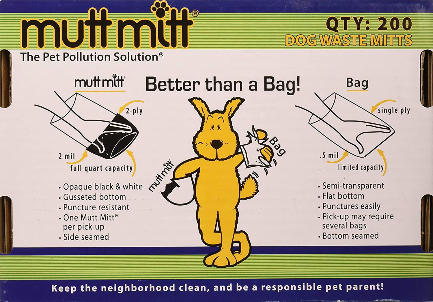 mutt mitt poop bags