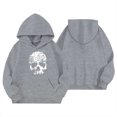 thumbnail image 4 of Girls Halloween Print Hoodie Long Sleeve Casual Pullover Top For Kids, 4 of 4