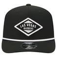 thumbnail image 2 of Men's New Era  Black Las Vegas Raiders Team 9SEVENTY Adjustable Hat, 2 of 5