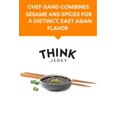 thumbnail image 4 of Sesame Teriyaki Beef Jerky by Think Jerky — Delicious Chef Crafted Jerky — Grass-Fed Beef Free of Gluten, Antibiotics and Nitrates — Healthy Protein Snack Low in Calories and Fat — 2.2 Ounce (48 Pack), 4 of 6