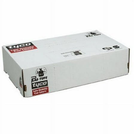 Berry 850078 Glutton Trash Can Liners, Gray, 40-45 Gallons, 100-Ct. - Quantity 1