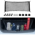 thumbnail image 3 of KAQ Cargo Net Stretchable, Car Exterior Accessories, Adjustable Elastic Trunk Storage Net with Hook for SUVs, Cars and Trucks, 3 of 8