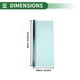 thumbnail image 5 of Película de Tinte para Ventanas Universal de Unique Bargains, Película de Privacidad 19.69 pies x 19.69 pulgadas, Carbono 2 PLY PET Azul Cielo 1 Pc VLT 60% IRR 26% UVR 99%, 5 of 8