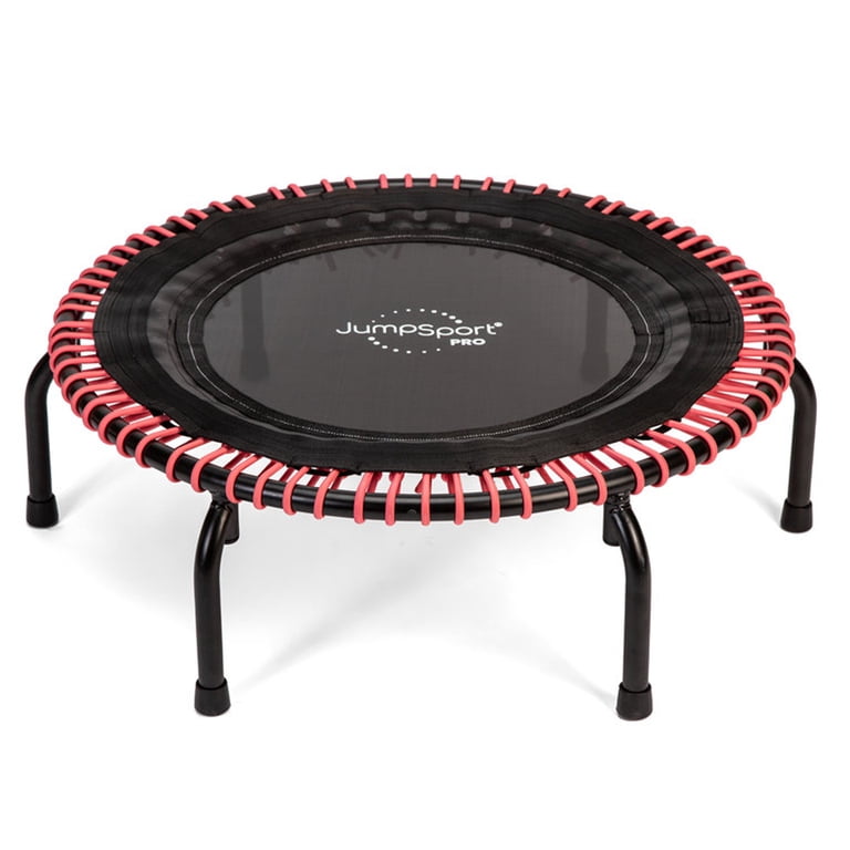 JumpSport Heavy Duty 350 PRO Fitness Trampoline, 39 Inch with Blue