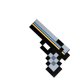 thumbnail image 1 of 我的世界minecraft周边玩具武器EVA泡沫钻石剑稿斧头铲机枪大量as the picture Deng Xun unisex, 1 of 2