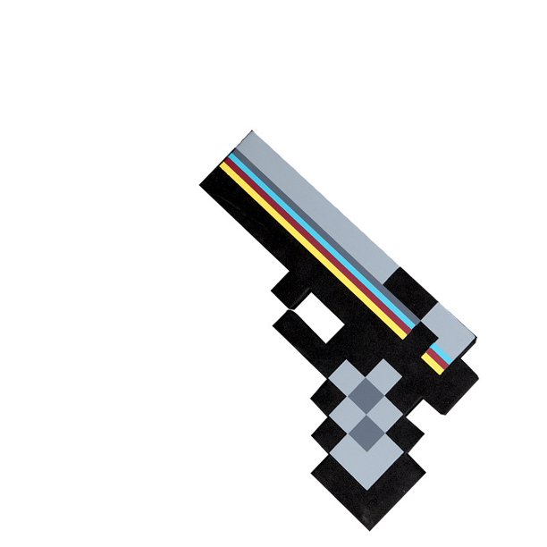 我的世界minecraft周边玩具武器EVA泡沫钻石剑稿斧头铲机枪大量as the picture Deng Xun unisex