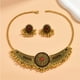 thumbnail image 5 of retro todo gota cuentas exagerado estilo bohemio moda gargantilla collar pendientes para las mujeres, 5 of 7