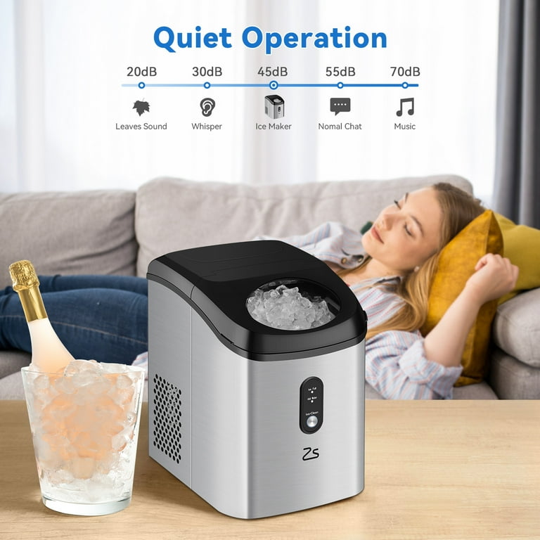  Ice Maker Countertop, Portable Ice Maker Machine