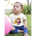 thumbnail image 2 of Cute Pumpkin Hat Girl T-Shirt Infant -Image by Shutterstock,  12 Months, 2 of 4