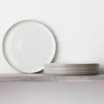 thumbnail image 2 of Noritake ColorTex Stone Taupe Set of 4 Stax Salad Plates, 2 of 7