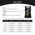 thumbnail image 6 of Lsque Music Notes Printed Workout Tank Tops for Women, Athletic Sports Tank Tops, Compression Sleeveless Dry Fit Shirts,Sleeveless Yoga Shirt-X-Large, 6 of 9