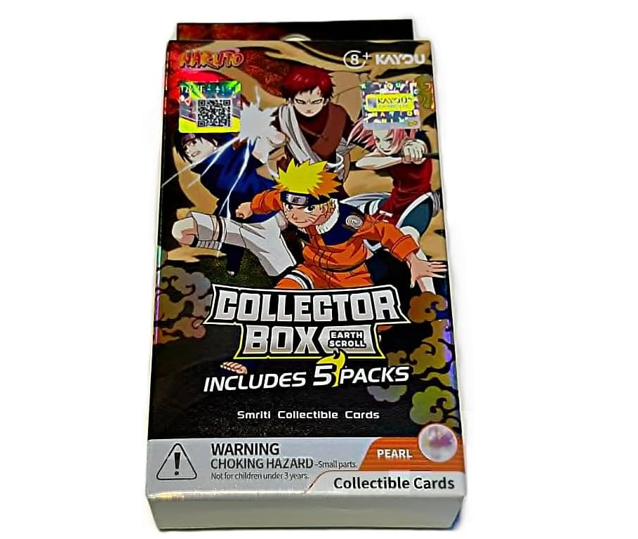 KAYOU Naruto Collectible Cards Earth Scroll Collector Box — 5