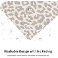 thumbnail image 2 of Grey Leopard Mouse Mat Square Waterproof Non-Slip Rubber Base Mouse Pads for Office Laptop, 9.5"x7.8"x0.12" Inch, 2 of 6