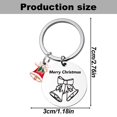 thumbnail image 3 of 2025 Christmas Tree Bell Keychain Merry Christmas Pendant Festive And Accessory For Celebrating The Season, 3 of 4