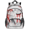 Orange, variant on Jiaoprinted Large Japanese Torii Gate Laptop Backpack, 18 Inch Cherry Blossoms Travel Backpack for Men Women, Work Business Computer Casual Daypack