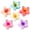 Multicolor, variant on Vigorpace 6 Pcs Flower Hair Clips for Women Girls, Hawaiian Flower Hair Clips, Cute Tropical Summer Beach Hair Accessories