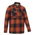 thumbnail image 3 of Mountain Warehouse Mens Pinn Flannel Borg Lined Shirt, 3 of 4