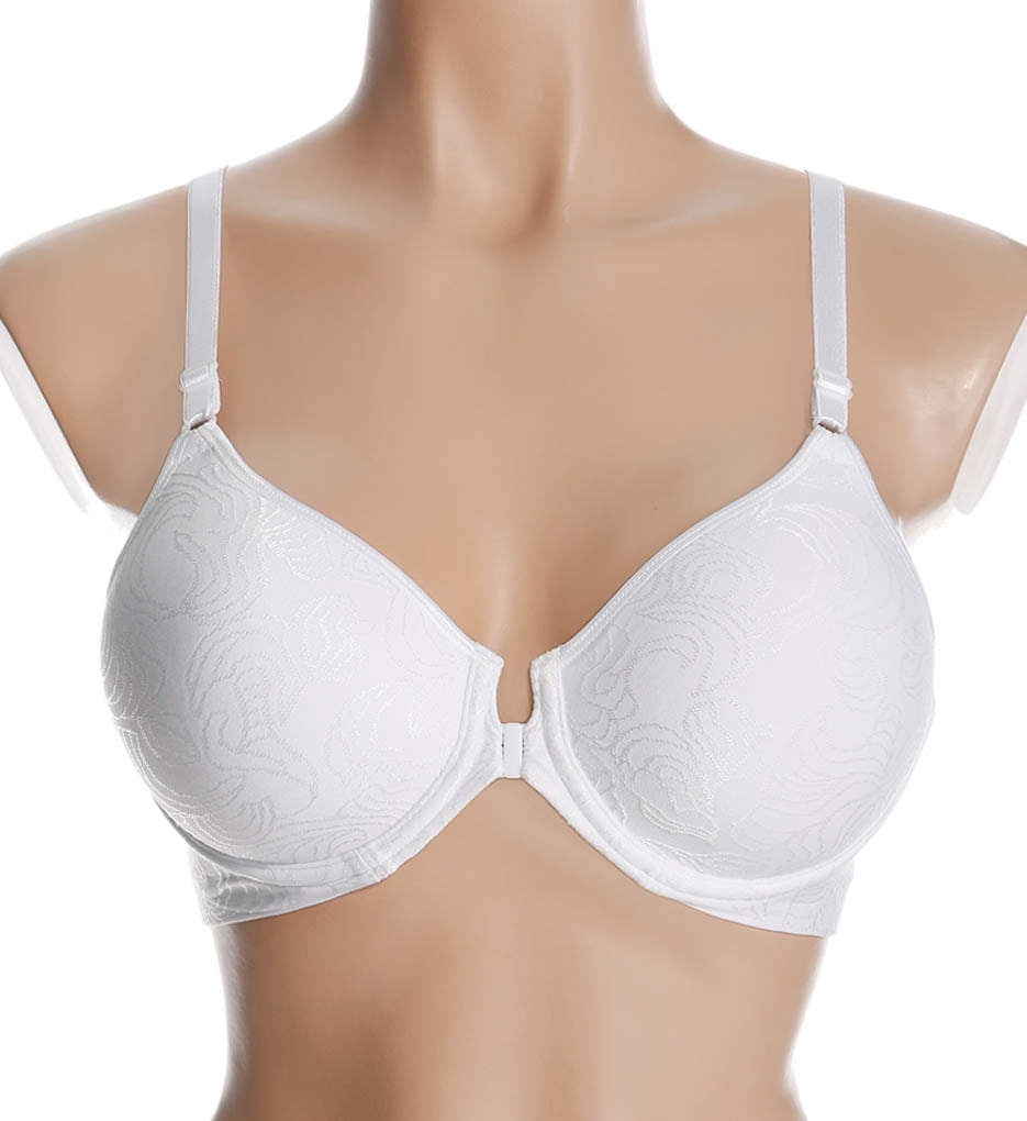 Bali Comfort Revolution Women`s Front-Close Shaping Underwire Bra Black