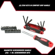 Hyper Tough 51-Piece Auto and Motorcycle Mechanic's Tool Kit in Zip Up Case
