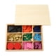 thumbnail image 1 of Material didáctico para el aprendizaje de la gramática Montessori Material de madera para el aprendizaje de la gramática Montessori Juego de símbolos, 1 of 9