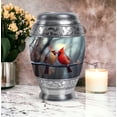 thumbnail image 5 of MUKTIVE Cardinal Urn for Memorial Remains - Cremation Urns for Adults - Large Decorative Urns for Human Ashes Adults - 10 Inch Ashes Urn for Mom, 5 of 7