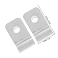 thumbnail image 2 of Luxshiny 100Pcs Fence Wire Fasteners with Compact Design for Welded Wire Fencing on Wood Fence, 2 of 6
