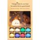 thumbnail image 4 of Linda luz nocturna para niños, regalos de cumpleaños para bebés, linda luz nocturna de silicona para bebés con sensor táctil, luz nocturna portátil y recargable por USB para niños, 4 of 5