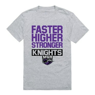 Middle Georgia State University Workout T-Shirt, Heather Grey - 2XL