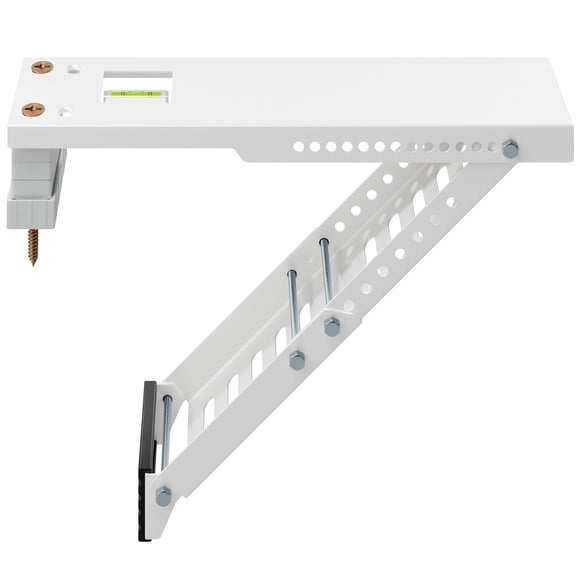 LuckIn Air Conditioner Support Bracket, Heavy Duty Window AC Bracket Universal Fit for 5,000-12,000 BTU AC Units, Holds Up to 85lbs, Adjustable Exten