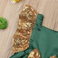 thumbnail image 4 of Green sequin princess dress, 4 of 7