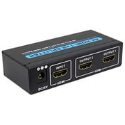 1 to 2 Port HDMI Splitter Amplifier 4K x 2K / 1080P / 3D 1.4 Version (One in Two Out)