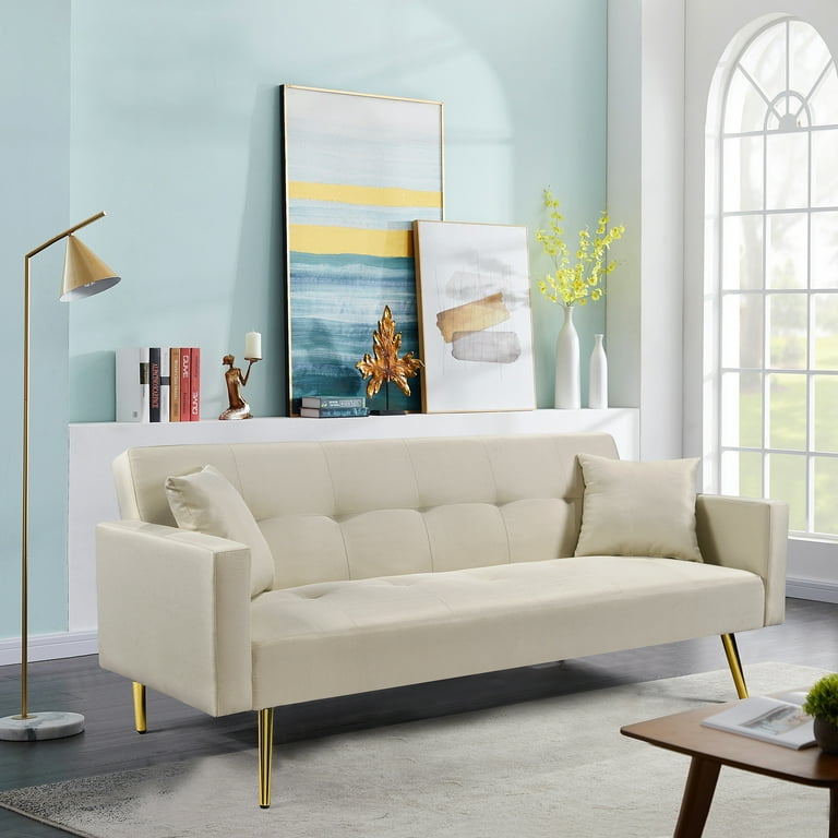 Off white sleeper sofa deals