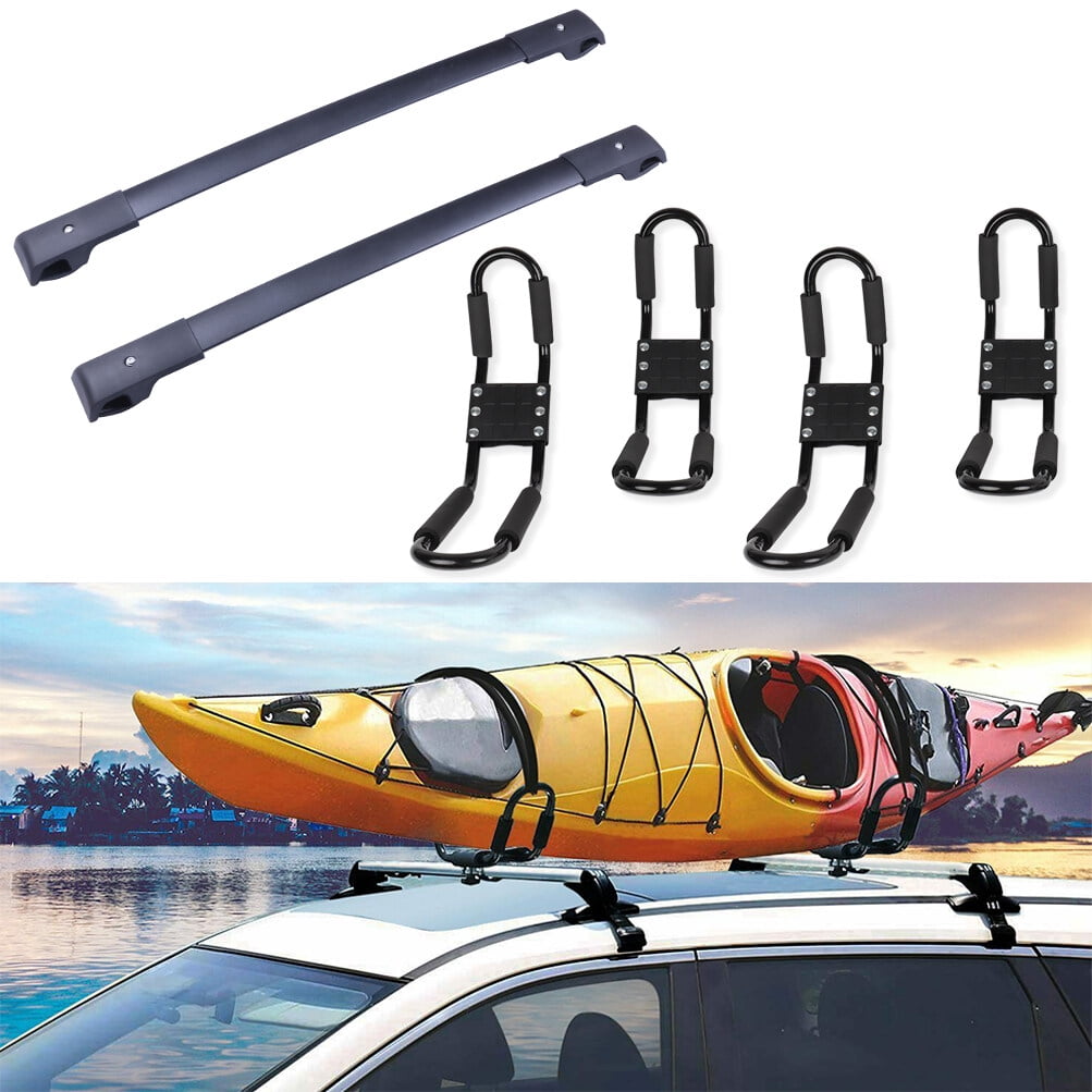 cciyu Roof rack crossbars with Kayak Rack for Subaru Crosstrek