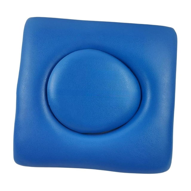 veasfak Bedside Commode Seat Cushion Portable Toilet Seat for Chair Bedside Commodes blue